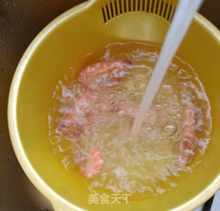白玉黄瓜拌鲜虾的做法步骤：7