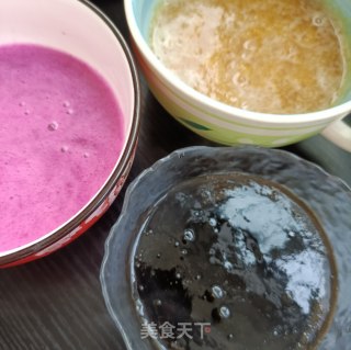椰汁三色果冻的做法步骤：15