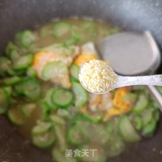 丝瓜煎蛋汤的做法步骤：11
