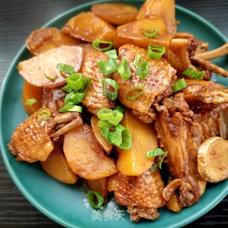 土豆烧翅中的做法步骤：19