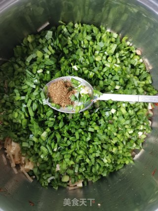 豆腐韭菜全麦包子的做法步骤：6
