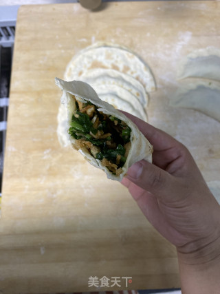 儿时美味韭菜盒子的做法步骤：18