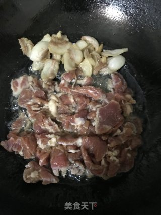 西兰花炒肉片的做法步骤：4