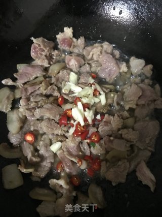 西兰花炒肉片的做法步骤：5