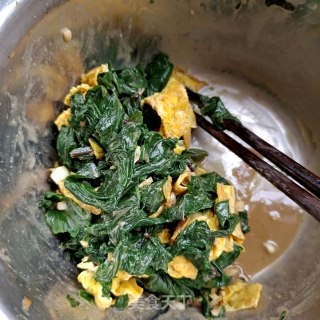 蛋皮麻汁红薯叶的做法步骤：22