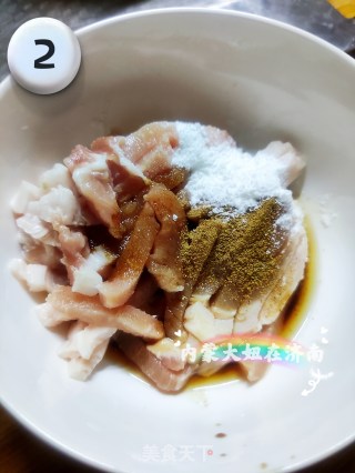 肉丝面的做法步骤：2