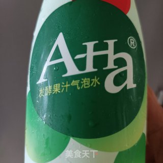 花酿龙果冰气泡水的做法步骤：15