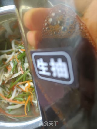 茭白拌红薯梗的做法步骤：12