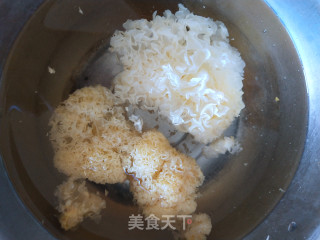 百合莲子红豆糖水的做法步骤：3