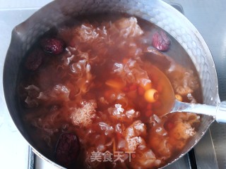 百合莲子红豆糖水的做法步骤：10