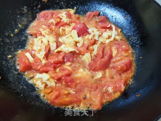 西红柿炒鸡蛋的做法步骤：9