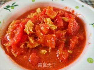 西红柿炒鸡蛋的做法步骤：12