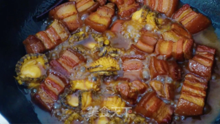 鲍鱼红烧肉的做法步骤：6