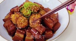 鲍鱼红烧肉的做法步骤：7