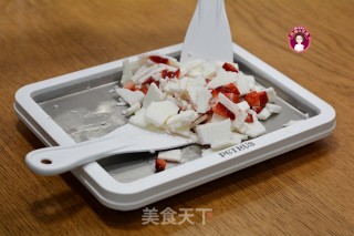 2款低热量水果炒酸奶的做法步骤：6