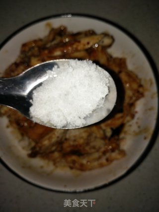 香菜拌鸡胸肉的做法步骤：11