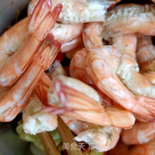 “凉拌菜”柠檬虾的做法步骤：16