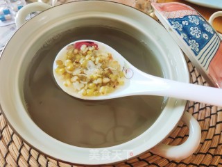绿豆百合汤的做法步骤：4