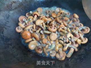 寒菌炖肉的做法步骤：5