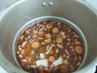 寒菌炖肉的做法步骤：10