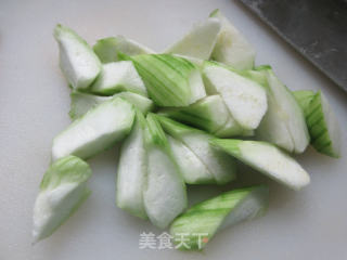 黑木耳肉末炒丝瓜的做法步骤：5