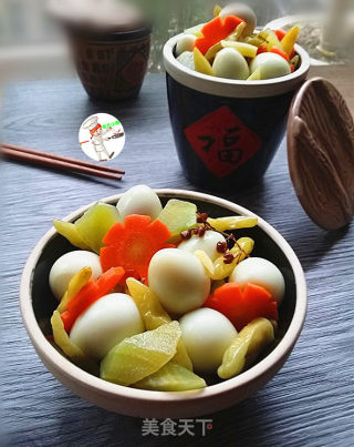 泡椒鹌鹑蛋的做法步骤：11