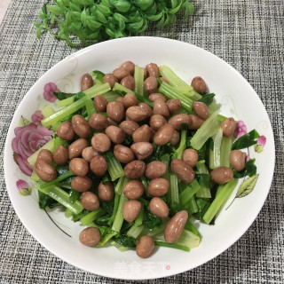花生拌香芹的做法步骤：6