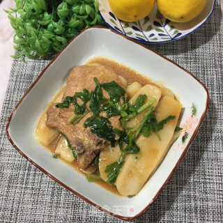 大排烧年糕的做法步骤：10