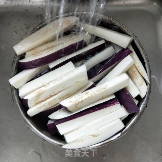 茄子拌豆角的做法步骤：3