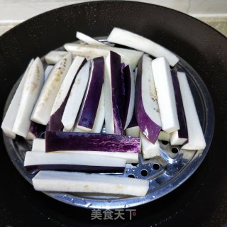 茄子拌豆角的做法步骤：4