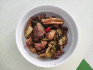 酸菜鸭的做法步骤：7
