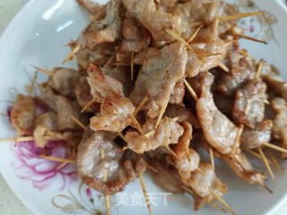 牙签肉的做法步骤：7