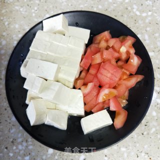 鸡蛋炒豆腐的做法步骤：3