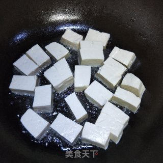 鸡蛋炒豆腐的做法步骤：5