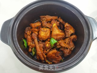 家常三杯鸡的做法步骤：8
