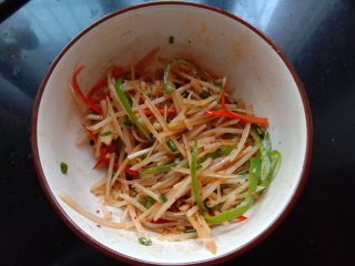 凉拌土豆丝的做法步骤：12