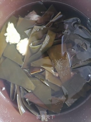 海带骨头汤的做法步骤：5