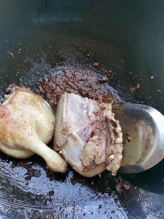 酸梅烧鸭子的做法步骤：5