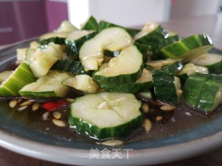 凉拌黄瓜的做法步骤：6
