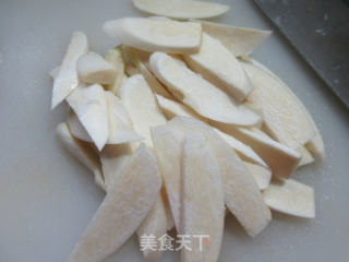 裙带菜拌茭白的做法步骤：4