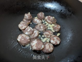 腊肠炒芹菜的做法步骤：6