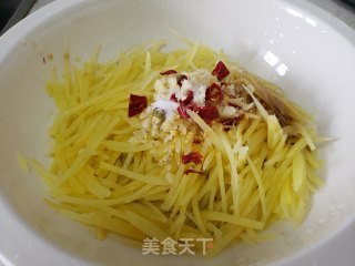 凉拌土豆丝的做法步骤：4