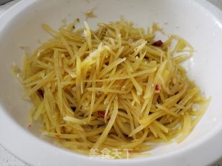凉拌土豆丝的做法步骤：6