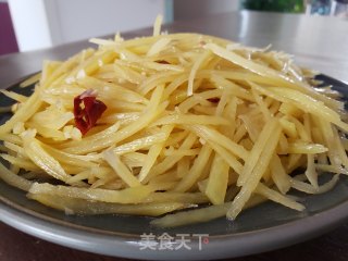 凉拌土豆丝的做法步骤：8