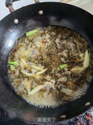 酸菜豆腐鱼的做法步骤：3