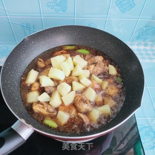 鸡块烧土豆的做法步骤：10