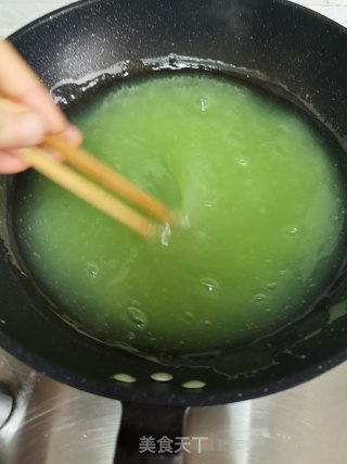 黄瓜汁凉粉的做法步骤：7