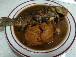 红烧鲫鱼的做法步骤：6
