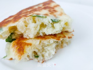 葱香发面饼的做法步骤：10