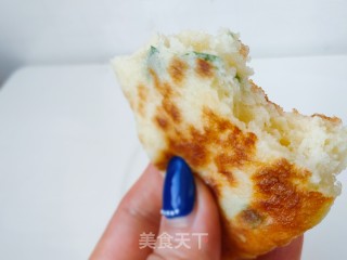 葱香发面饼的做法步骤：11